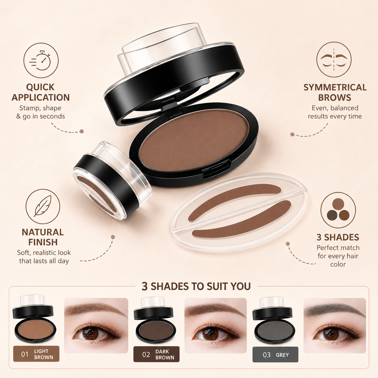 Revelisse™ Eyebrower Stamp